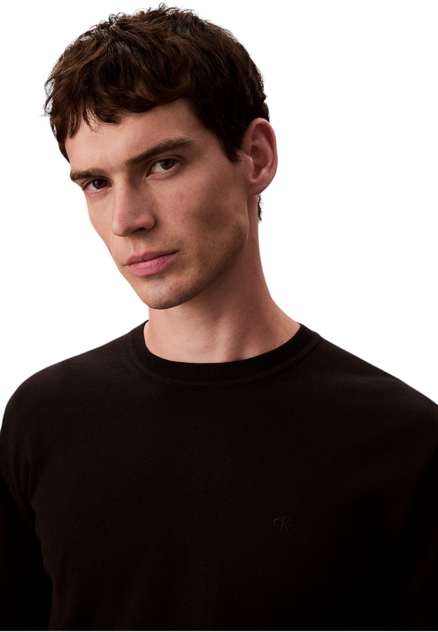 Maglione A Girocollo Uomo Calvin klein  Supima Cotton LV040BM343