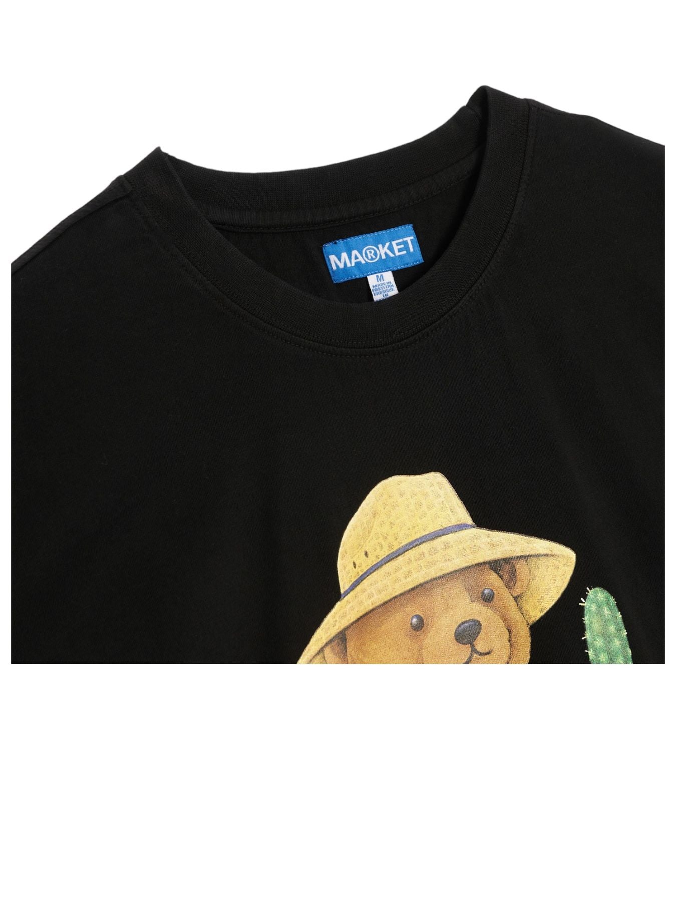 T-Shirt A Girocollo Uomo Market Botanical Bear 399001365