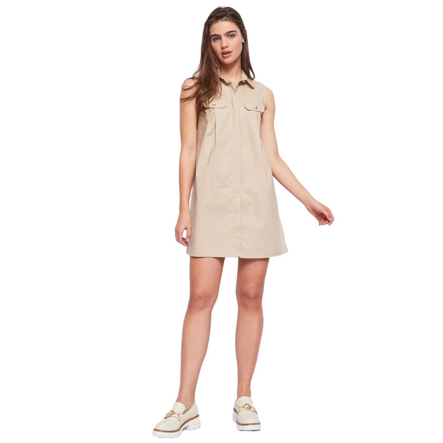 Vestito Corto Donna Gaudi Senza Maniche 311BD15018
