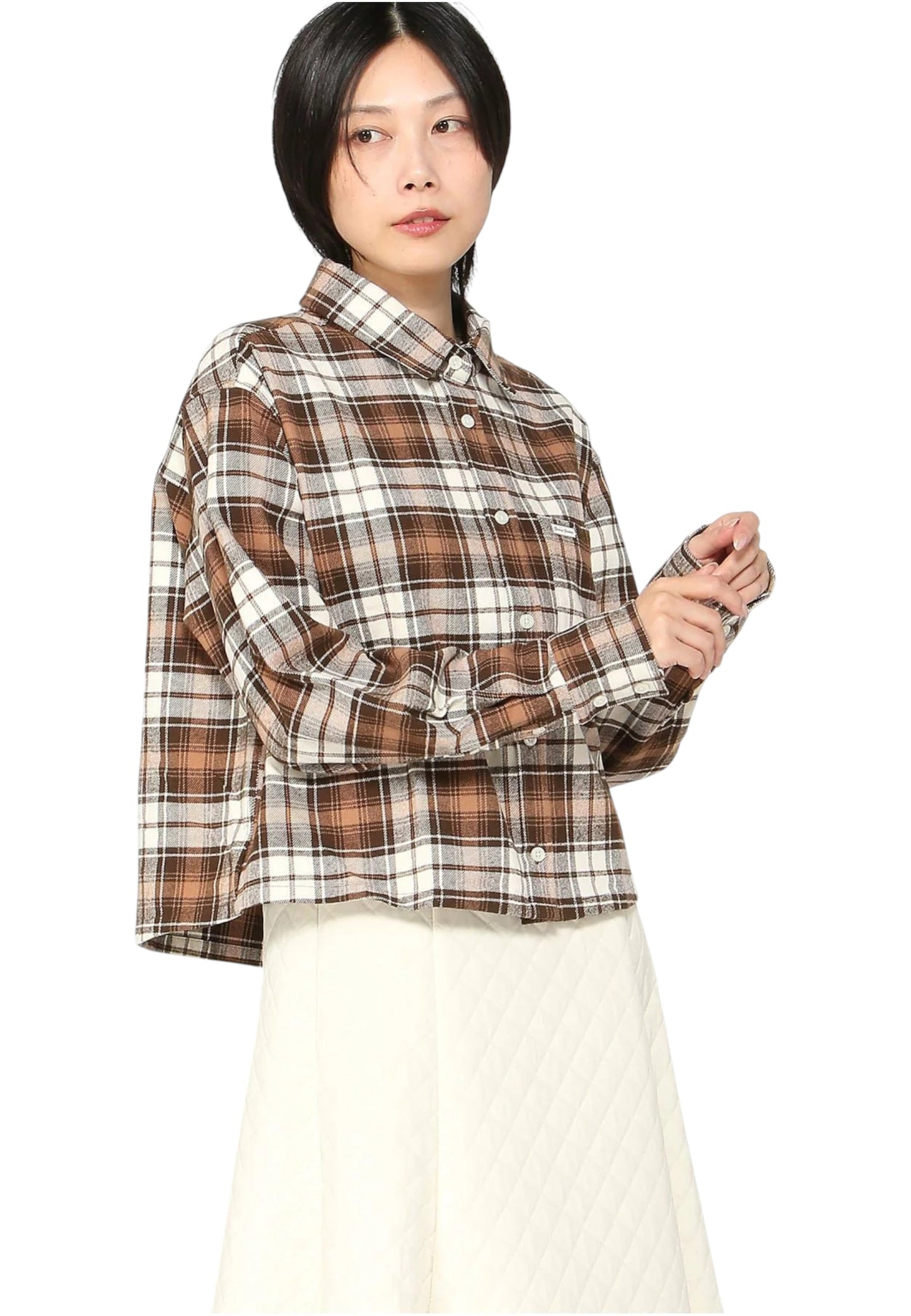 Camicia Manica lunga Donna Guess Con Tasca Gj Boxy Shirt W5BH39WGMH1