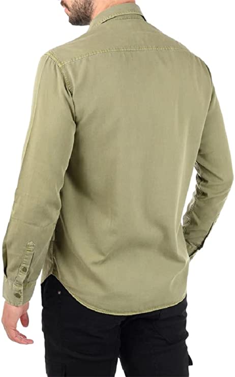 Camicia Manica lunga Uomo Guess M1GH34WDXI0