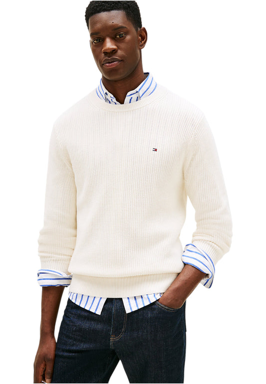 Maglione A Girocollo Uomo Tommy Hilfiger  Rwb Rib MW0MW41516