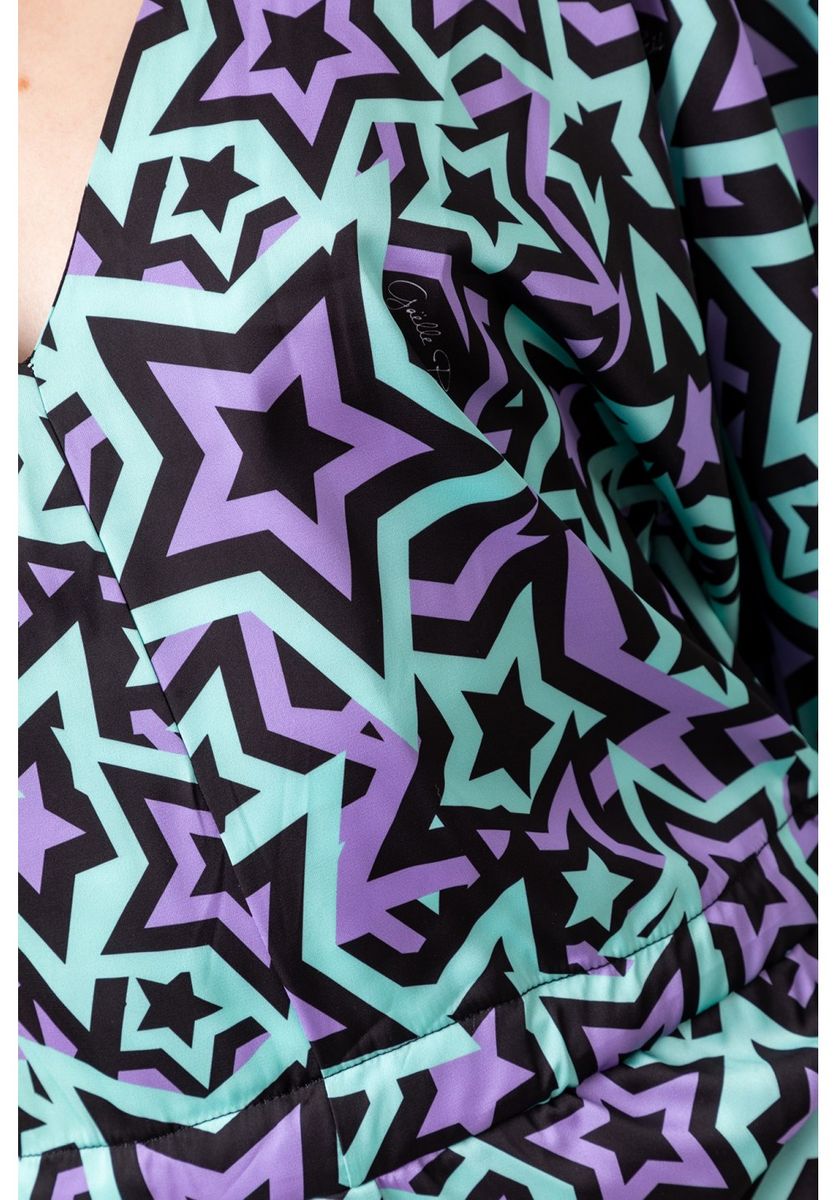 Tuta Jumpsuit Manica 3/4 Donna Gaelle Corta GBBD408FA
