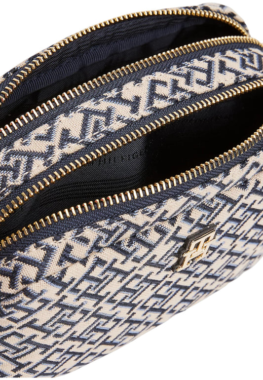 Borsa A Tracolla Donna Tommy Hilfiger Camera Bag Th Jacquard