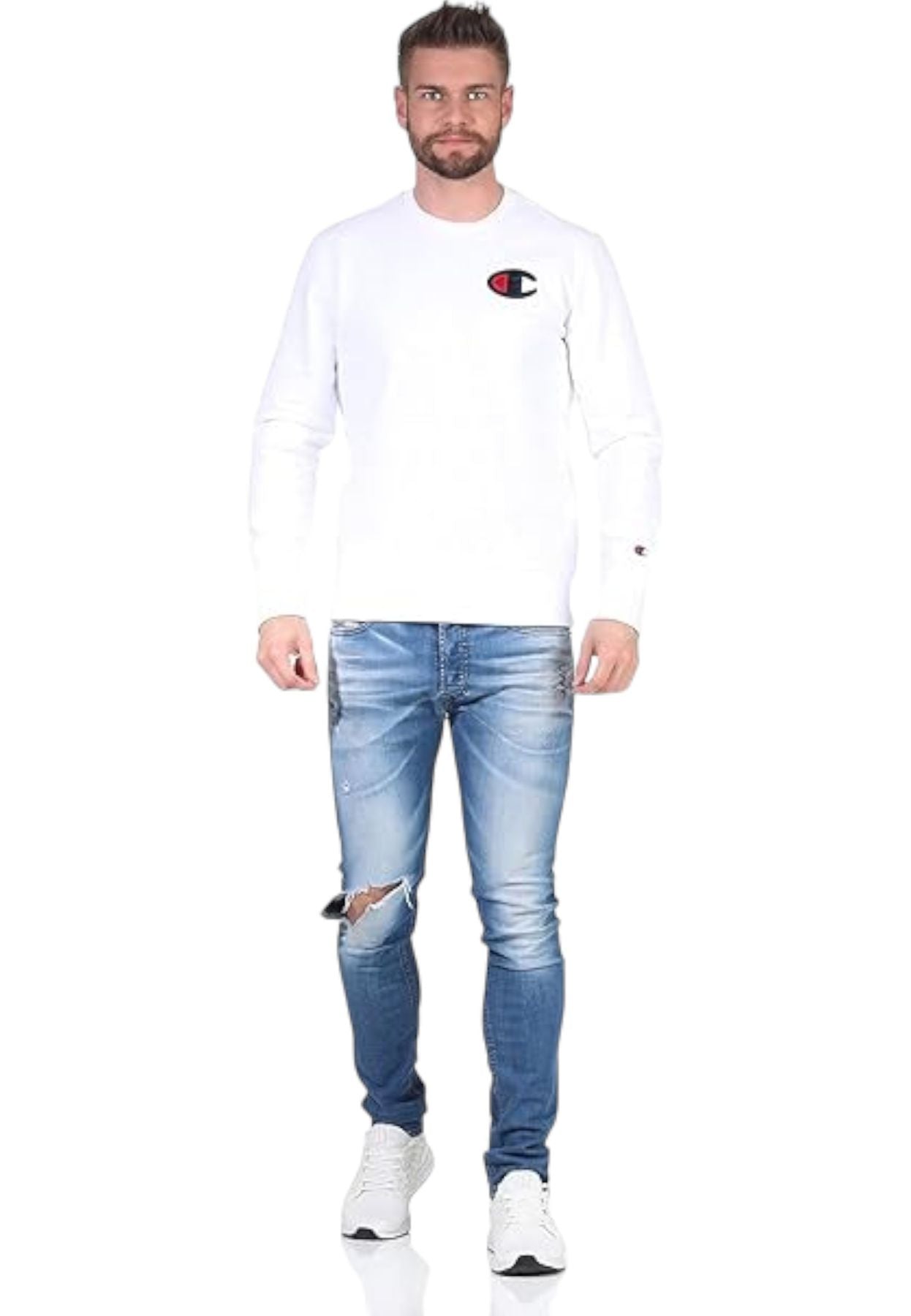 Felpa A Girocollo Uomo Champion   214189