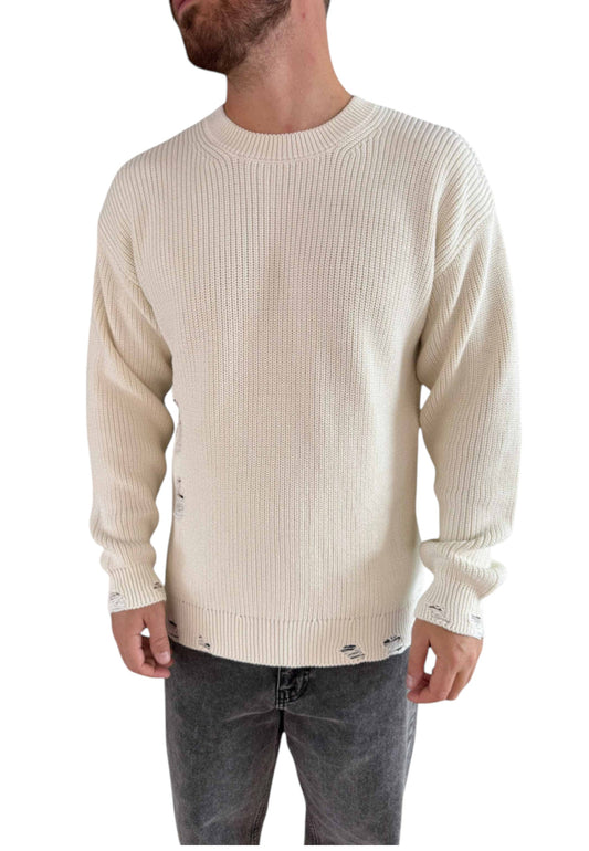 Felpa A Girocollo Uomo Disclaimer 25IDS55127