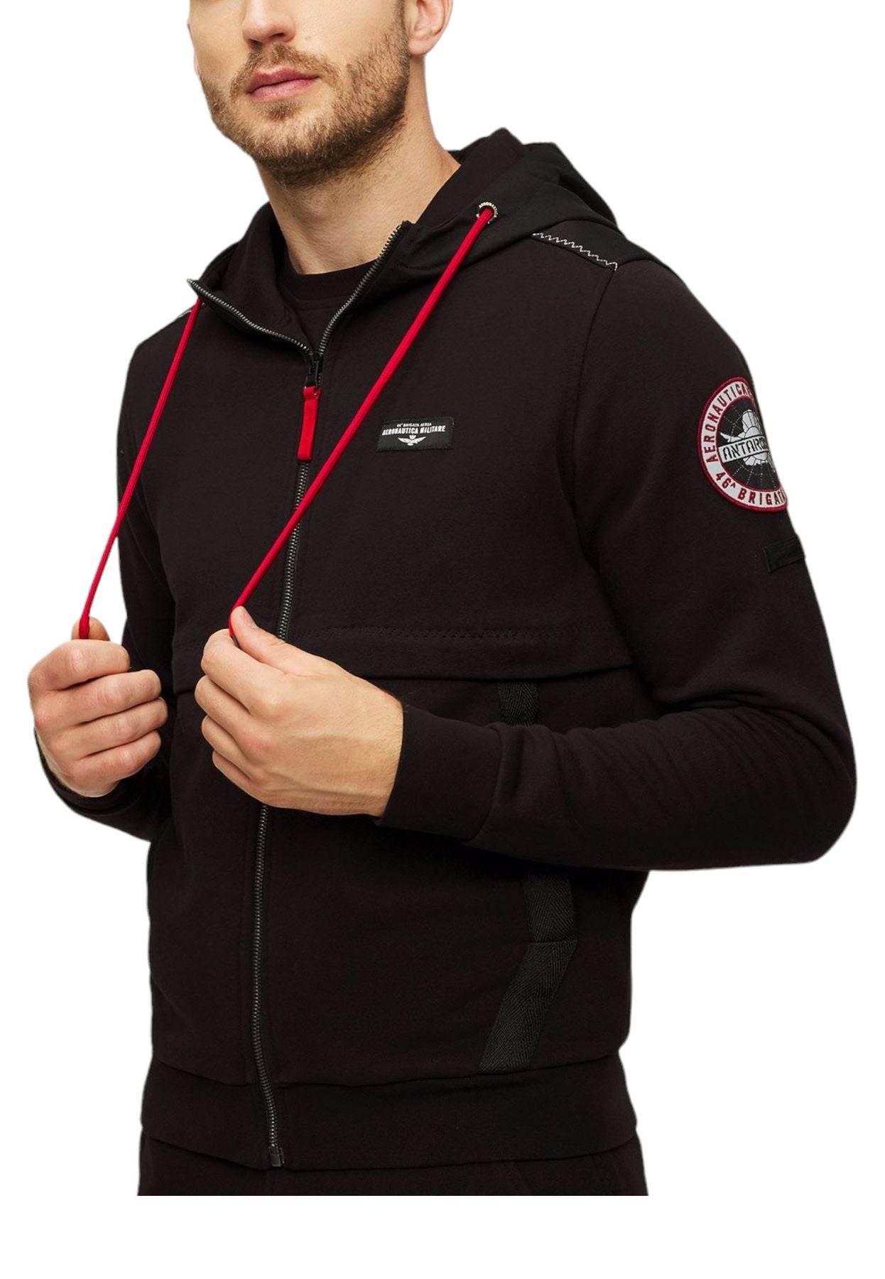 Felpa Con Cappuccio Uomo Aeronautica Militare   232FE1820F519