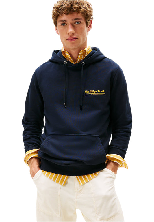 Felpa Con Cappuccio Uomo Tommy Hilfiger  Hilfiger Herald Graphic MW0MW40065
