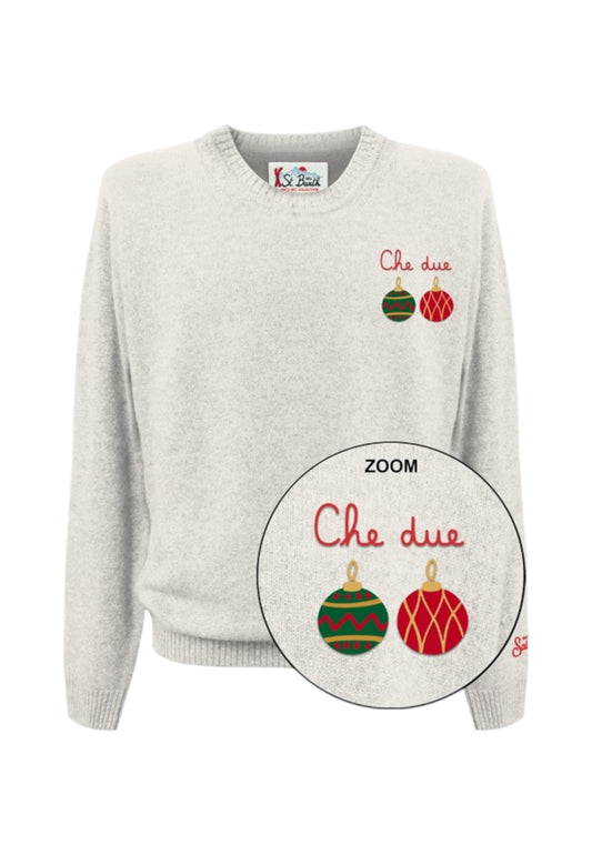 Maglione A Girocollo Uomo Mc2 Saint Barth Due Palle Heron Light Embry HER0024