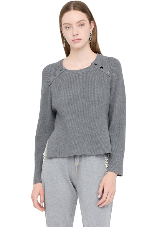 Maglione A Girocollo Donna Liu Jo   MF5396MS99E