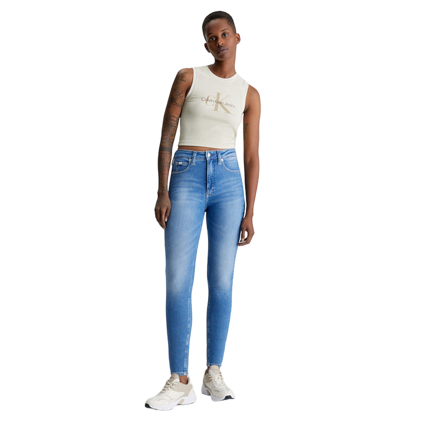 Jeans Donna Calvin klein Jeans High Rise Super Skinny Ankle J20J220612