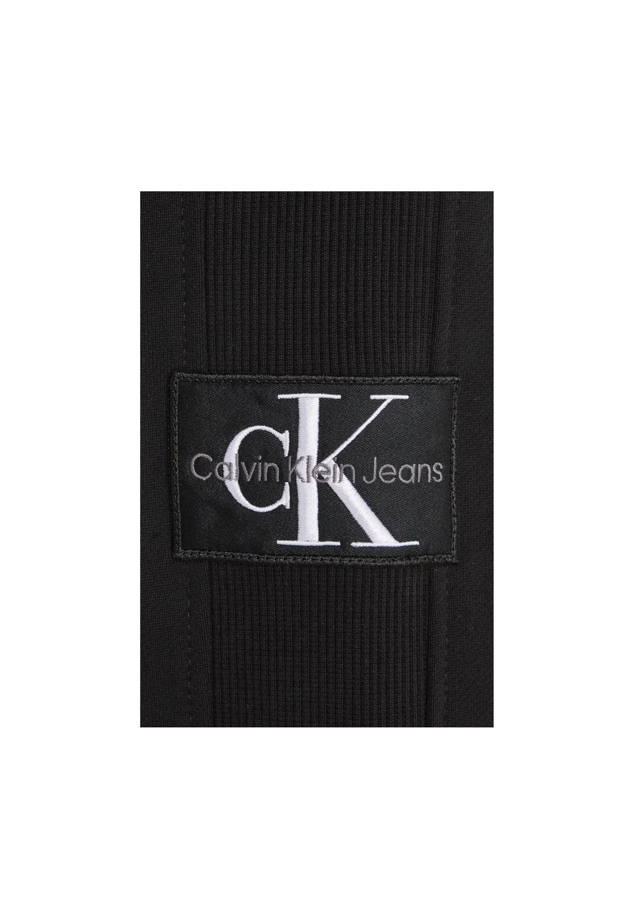 Felpa Con Zip Uomo Calvin klein Jeans Con Cappuccio Badge Hwk J30J324956