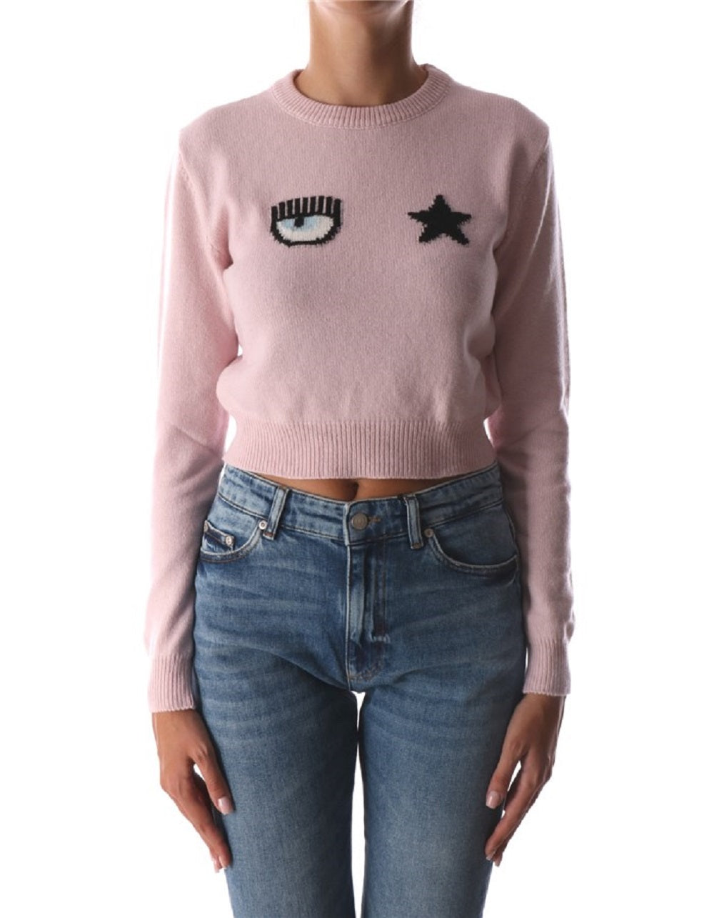 Maglione A Girocollo Donna Chiara Ferragni 73CBFM22CMA10