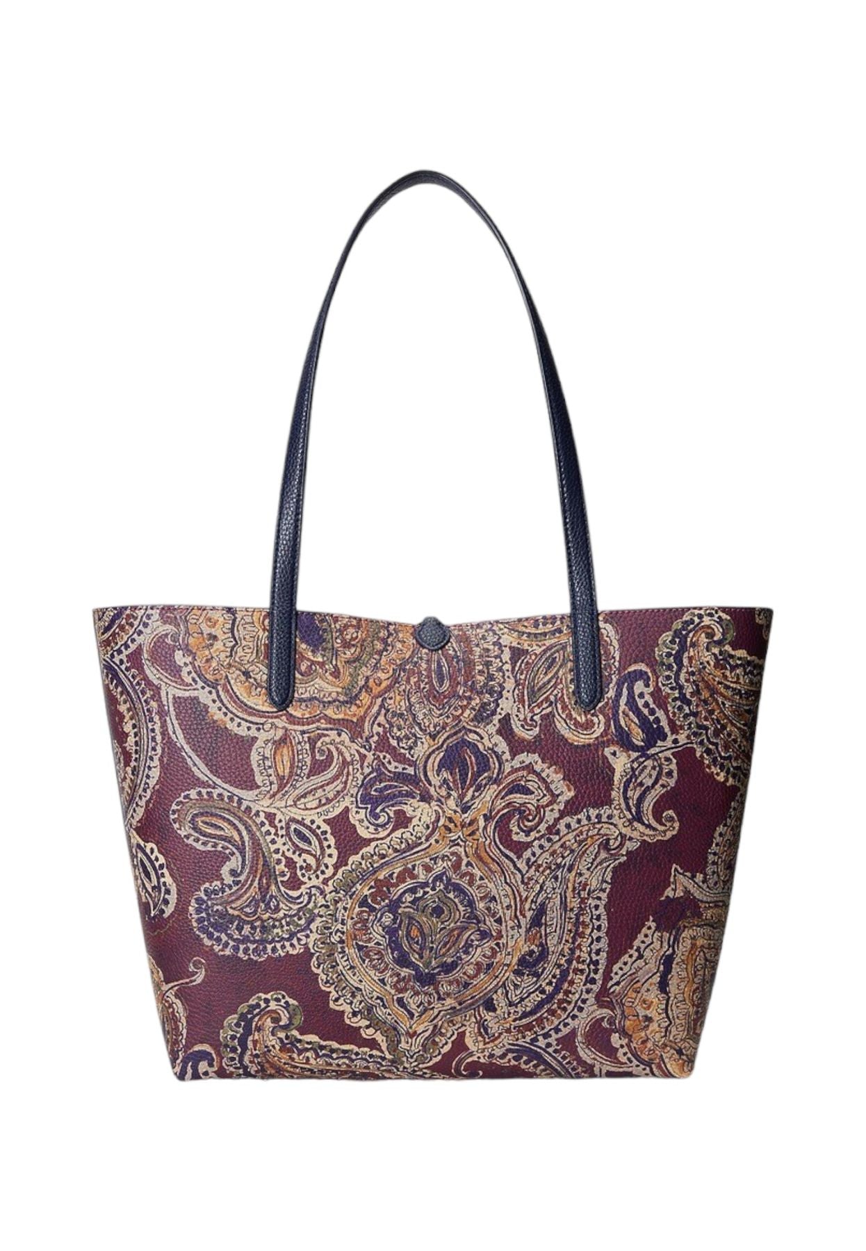 Borsa A Spalla Donna Lauren Ralph Lauren Reversibile Rvrsble Tote Tote Medium 4317953290
