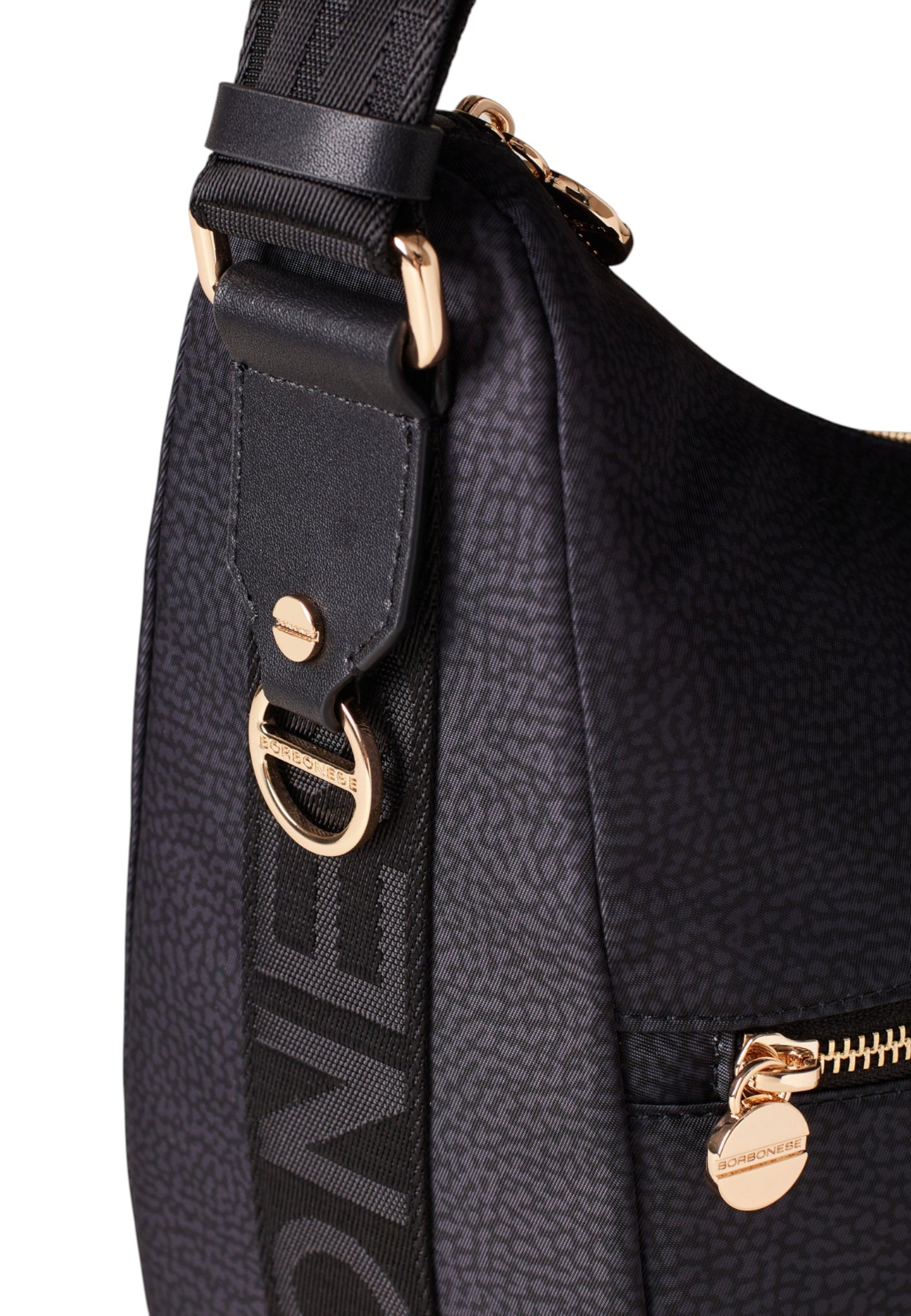 Borsa A Tracolla Donna Borbonese Luna Bag Medium Eco Line 934109I15