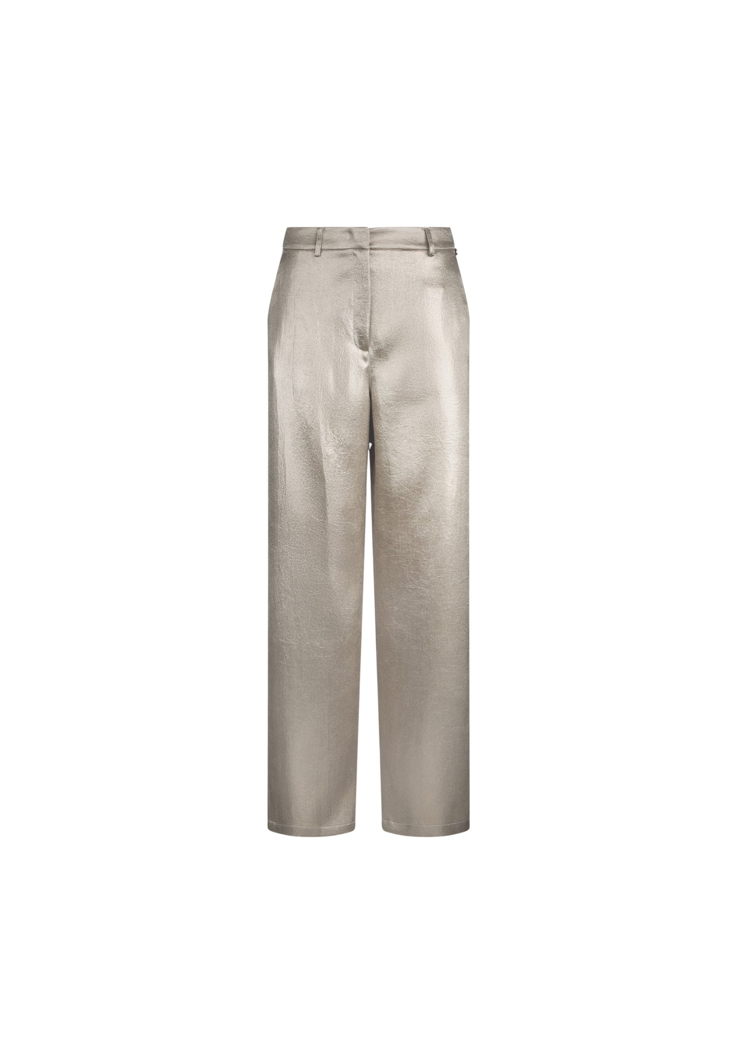Pantaloni Donna Liu Jo in Crepe Laminato CF5280T002A
