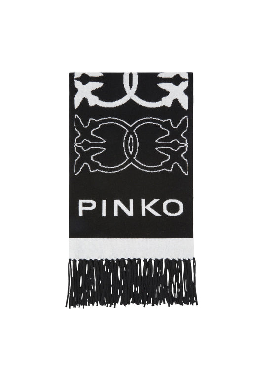 Sciarpa  Donna Pinko Jacquard Logo Svezia 105992A2YO
