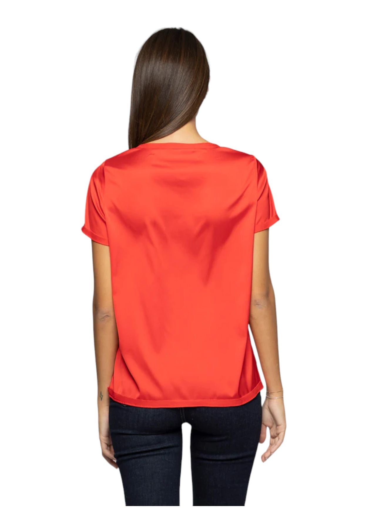 Blusa Manica Corta Donna Kocca Kusanga P24PBL1428ABUN0000