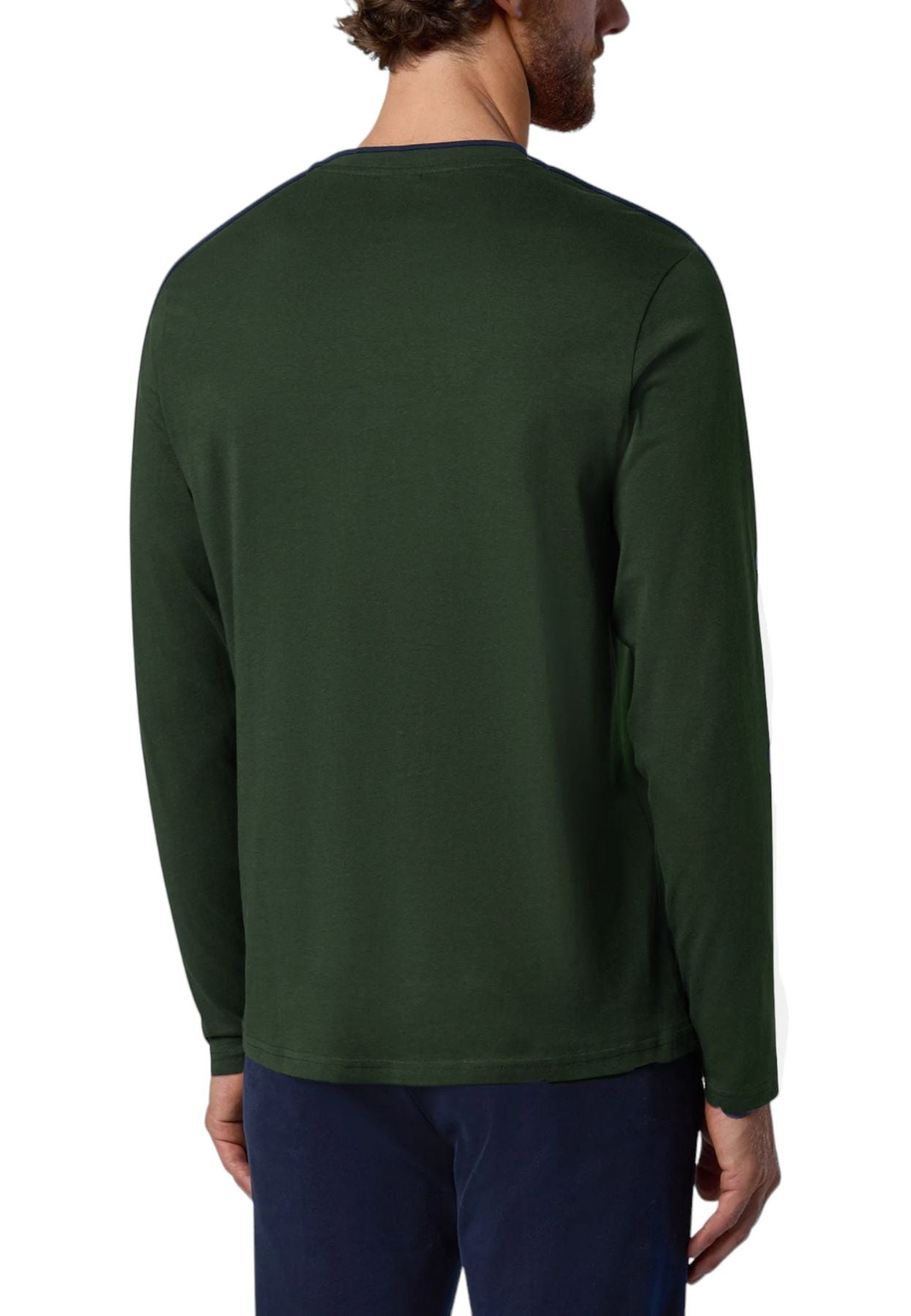 T-Shirt Manica lunga Uomo North Sails Con Grafica 692904