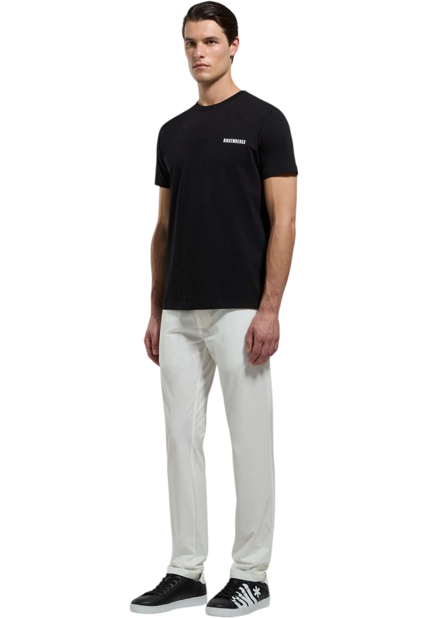 T-Shirt Manica Corta Uomo Bikkembergs In Piquet