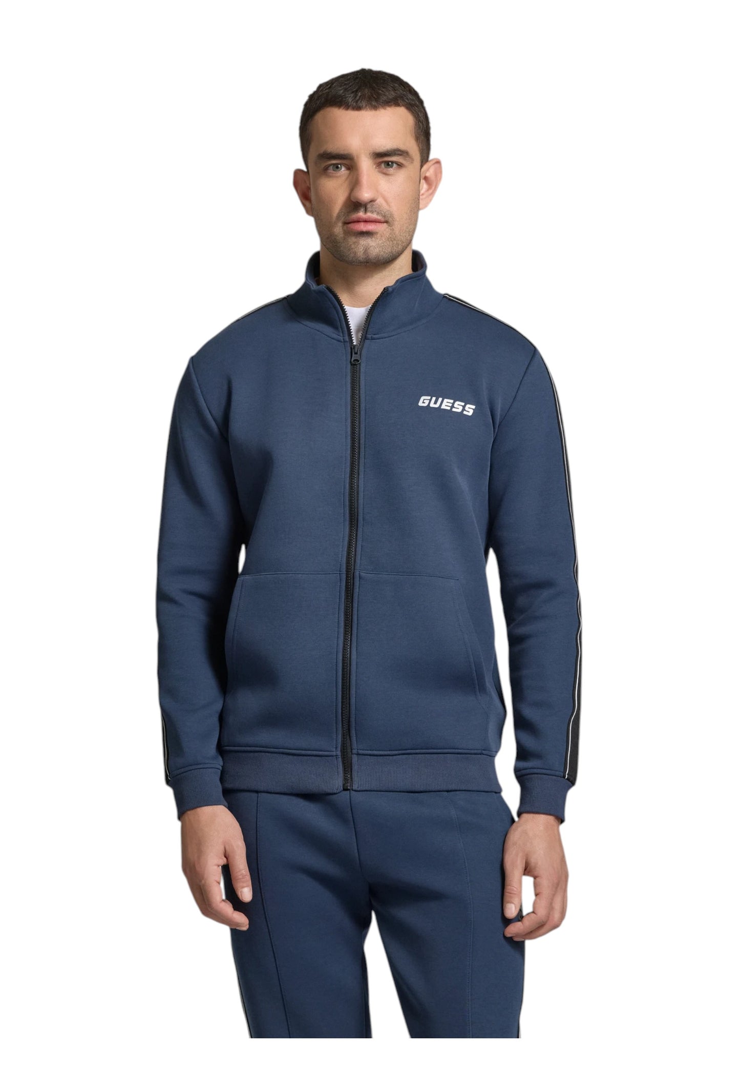 Felpa Con Zip Uomo Guess  Mickey