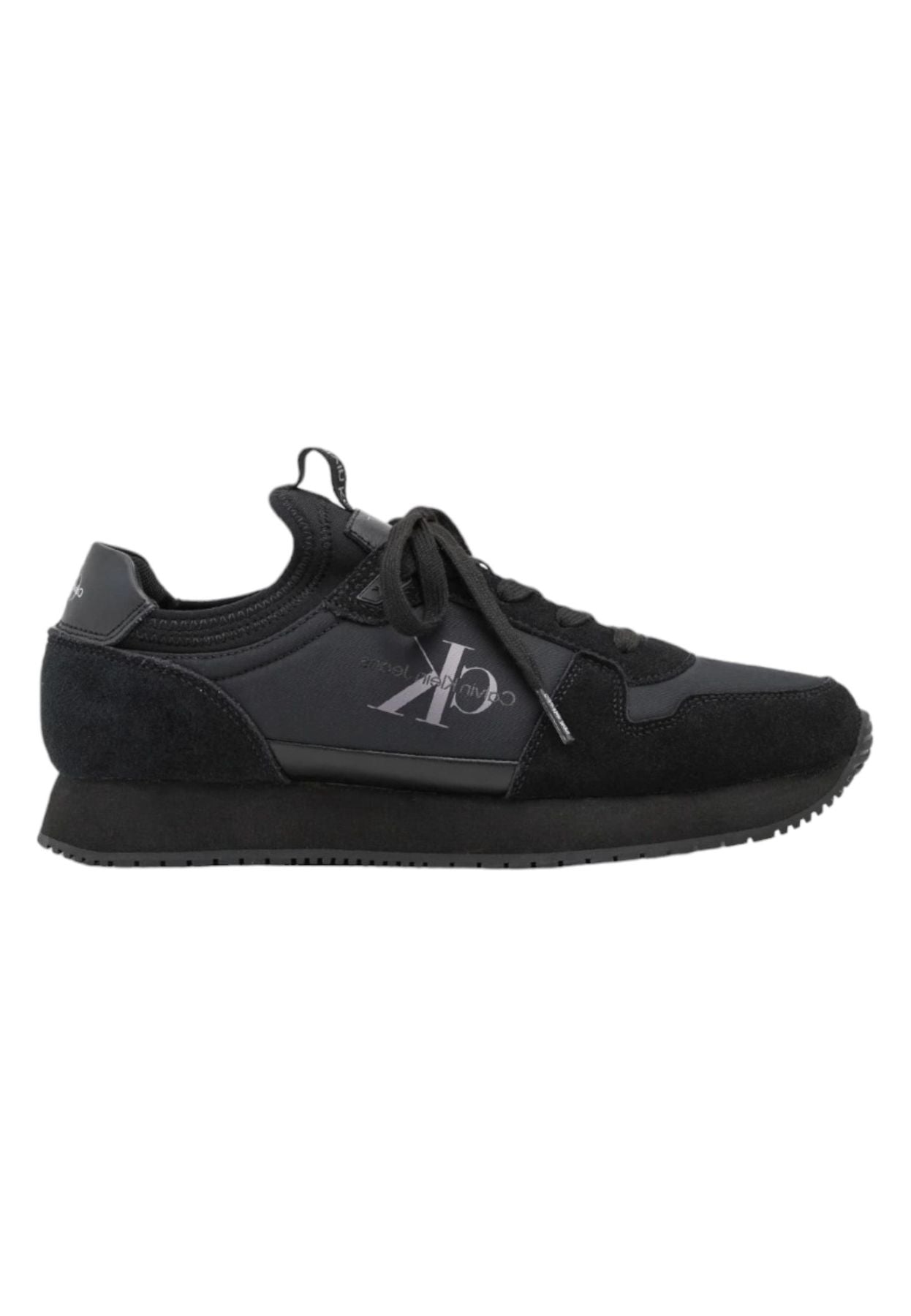 Sneakers Basse Uomo Calvin klein Jeans Runner Sock Laceup Ny-Lth YM0YM00553