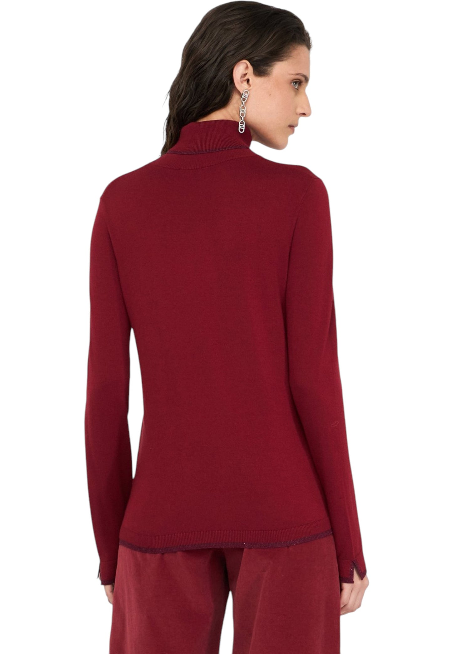 Maglione Collo Alto Donna Liu Jo MF5229MS49I