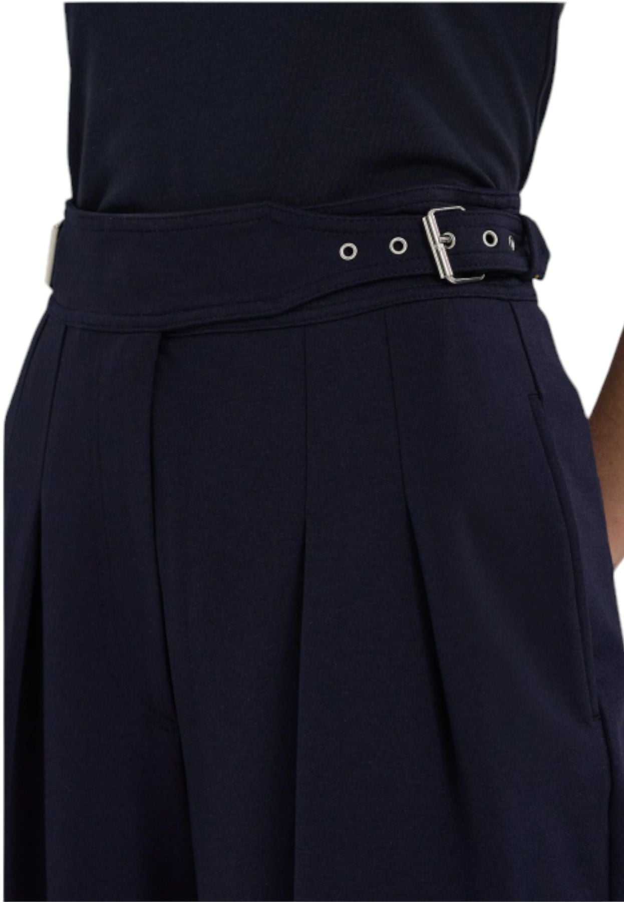 Pantaloni Donna Lauren Ralph Lauren Plissettati Cropped Zattary 200909227