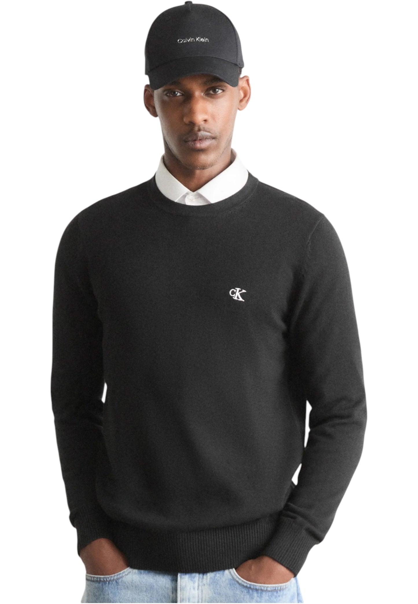 Maglia A Girocollo Uomo Calvin klein Jeans