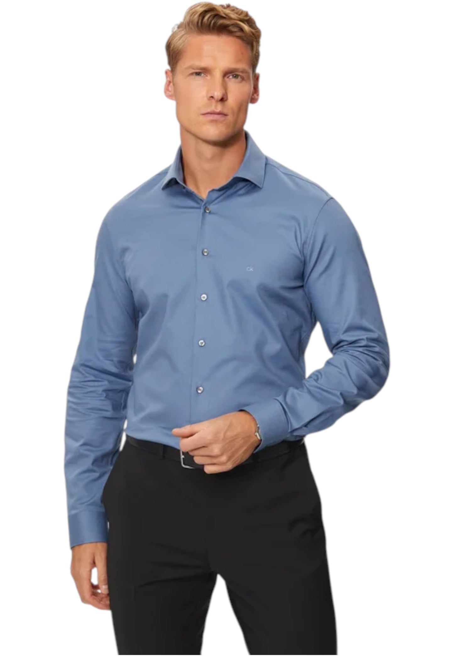 Camicia Manica lunga Uomo Calvin klein   K10K112299