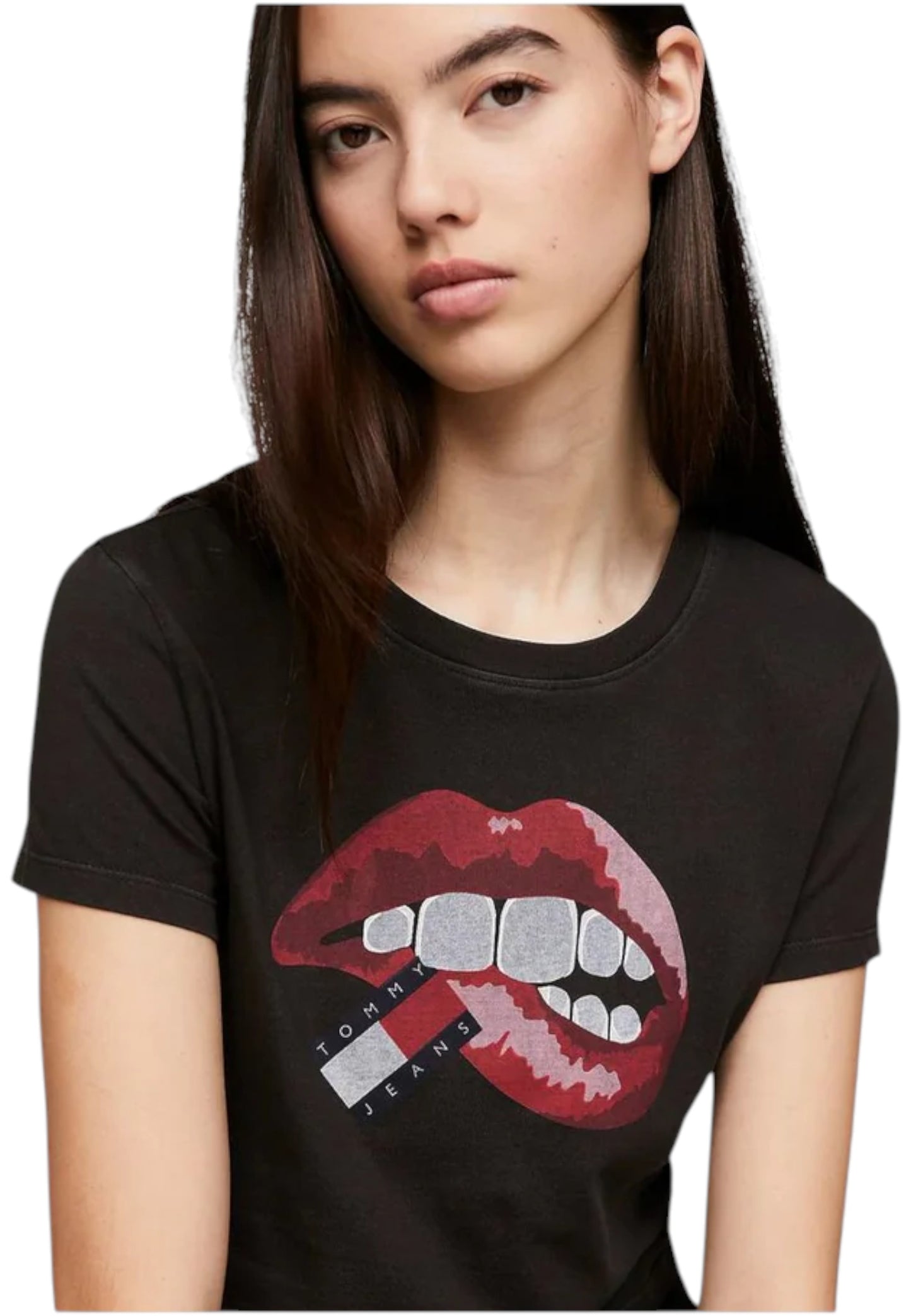 T-Shirt Manica Corta Donna Tommy Jeans   DW0DW17373