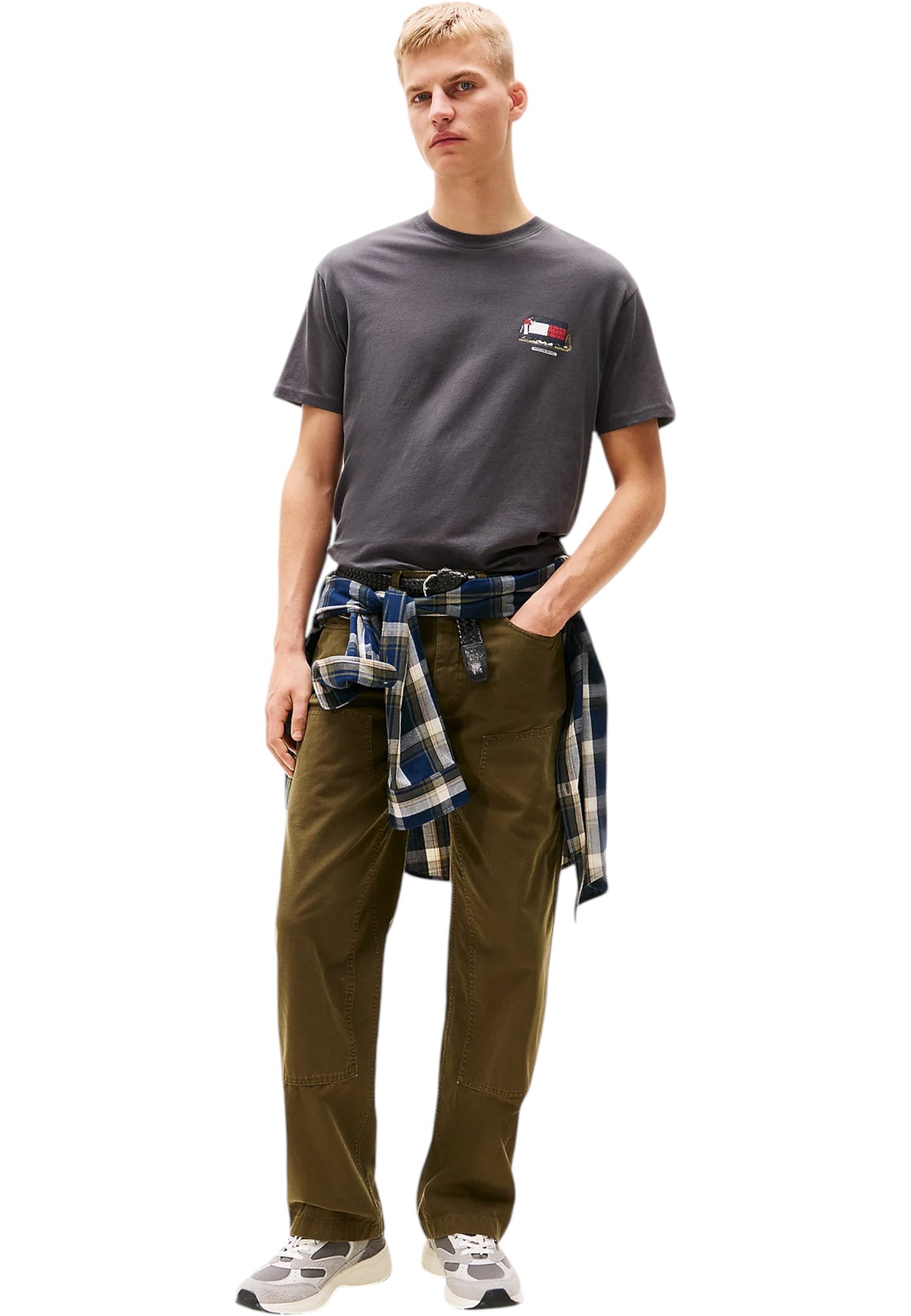 T-Shirt Manica Corta Uomo Tommy Jeans  Tjm Rlx Novelty 1