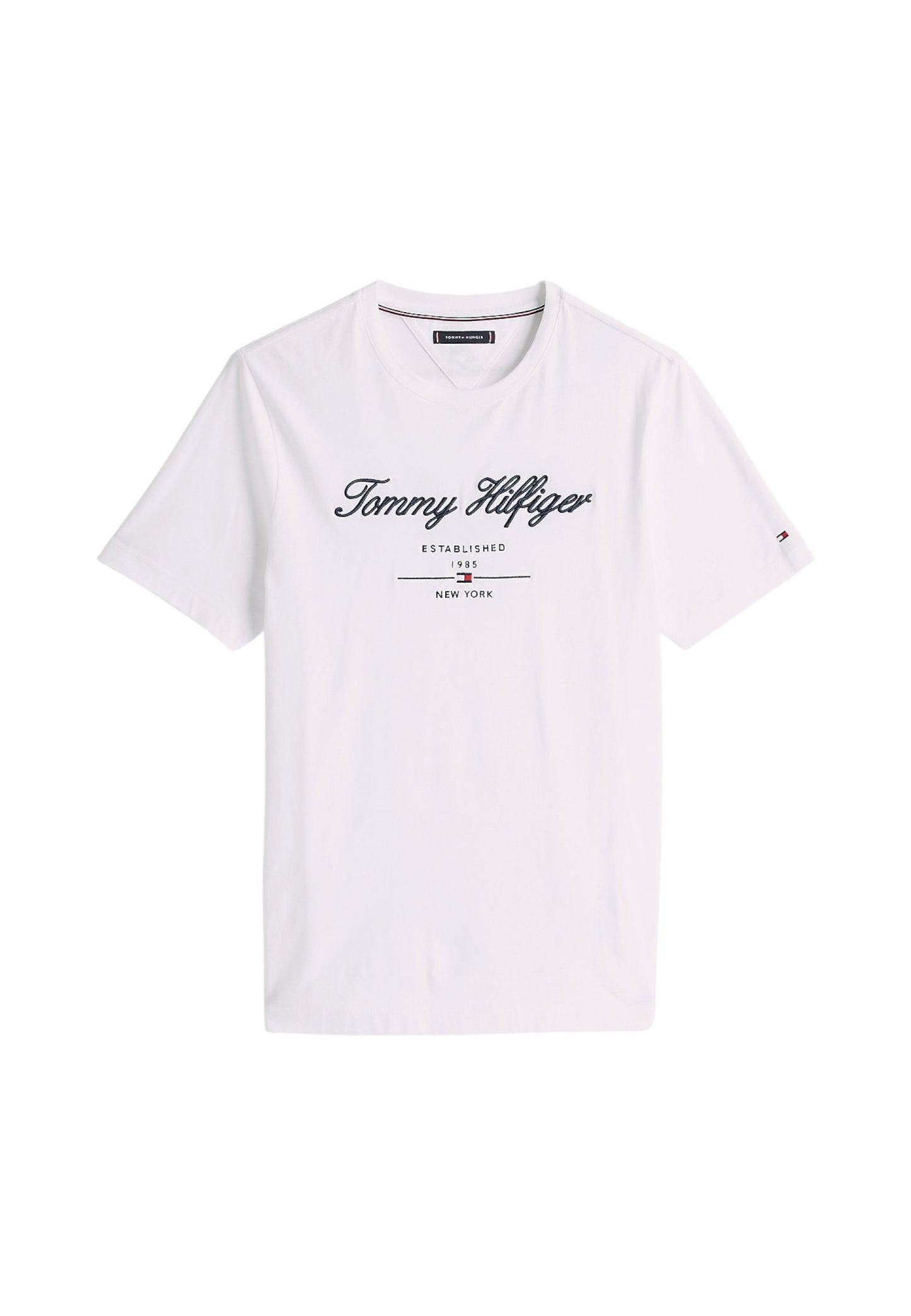 T-Shirt Manica Corta Uomo Tommy Hilfiger  Script Logo