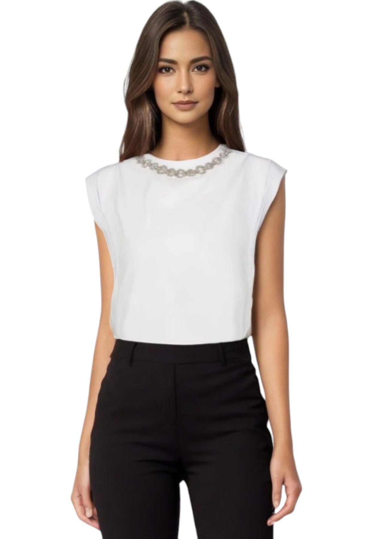 T-Shirt Senza Maniche Donna Gaudi 411FD64016