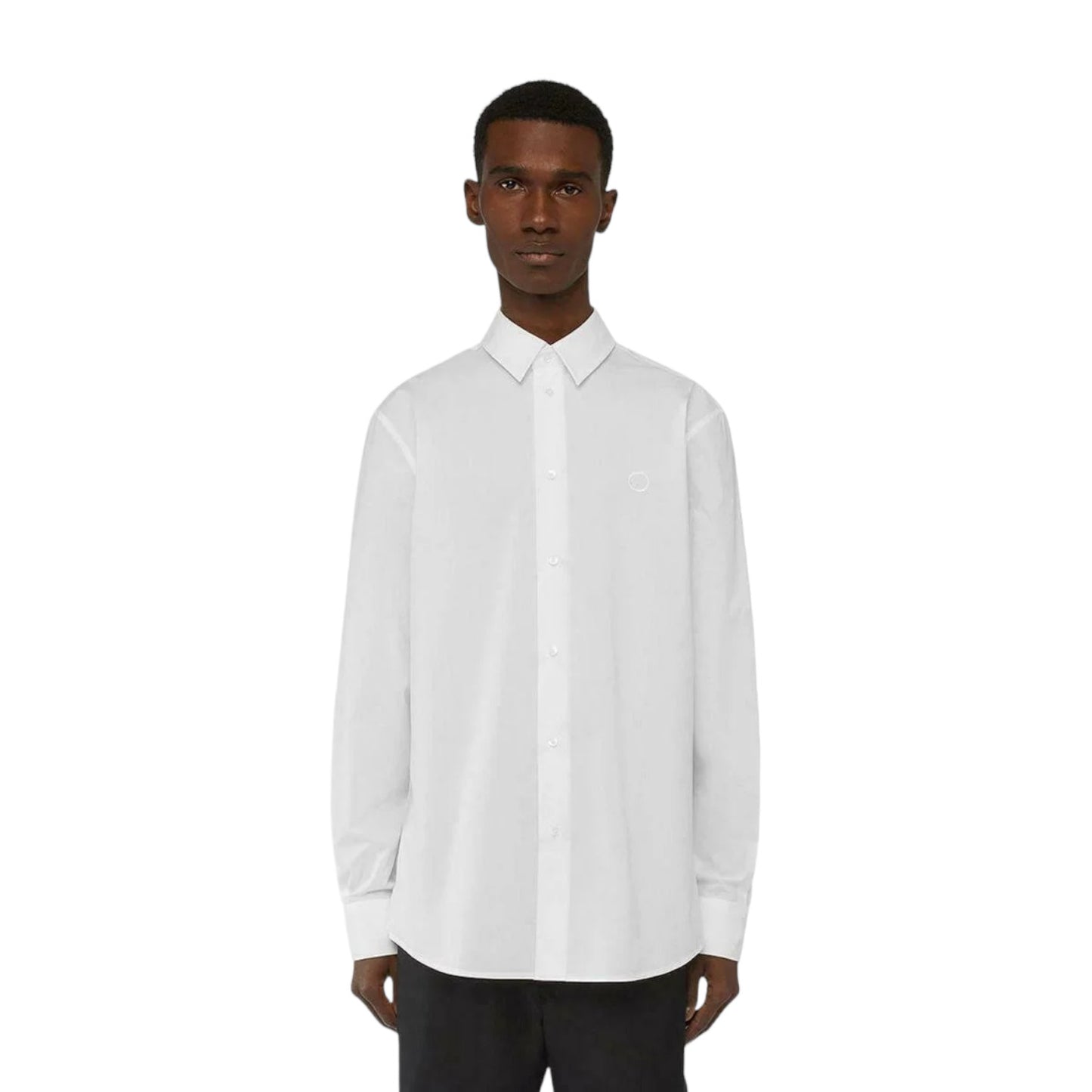 Camicia Manica lunga Uomo Trussardi Popeline Stretch 52C00305-1T006268