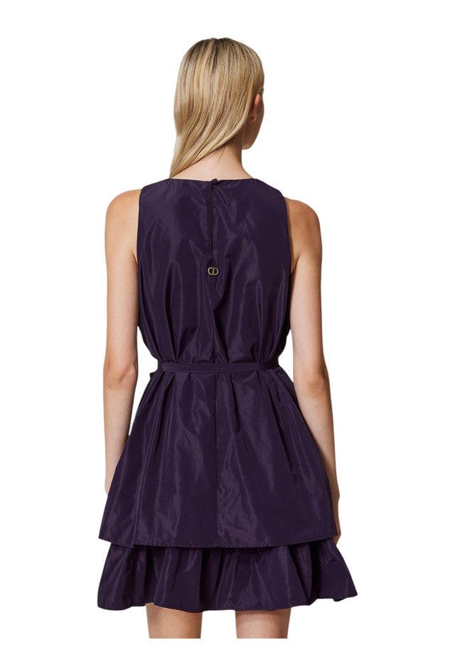Vestito Corto Donna Twinset Con Balze 242TF2090