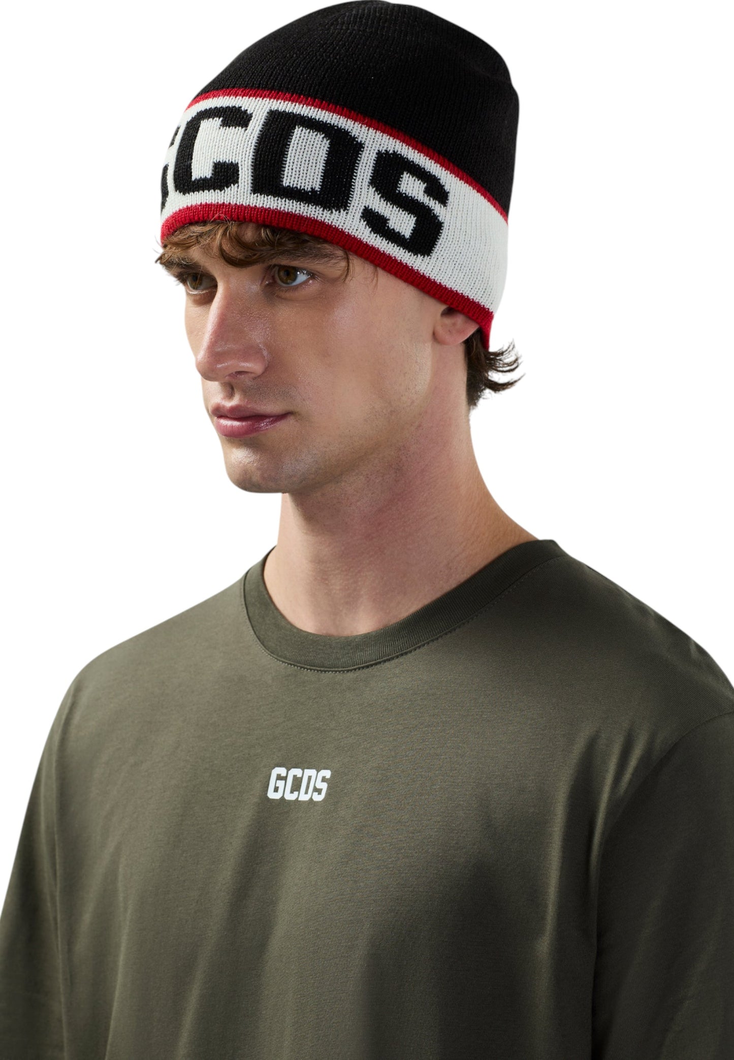 Berretto Unisex Gcds Band Logo Knit B2CU5801K19