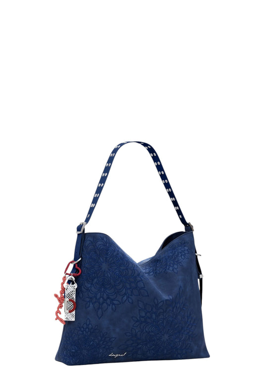 Borsa A Tracolla Donna Desigual Sierra Buxton Blue 25WAXPBB