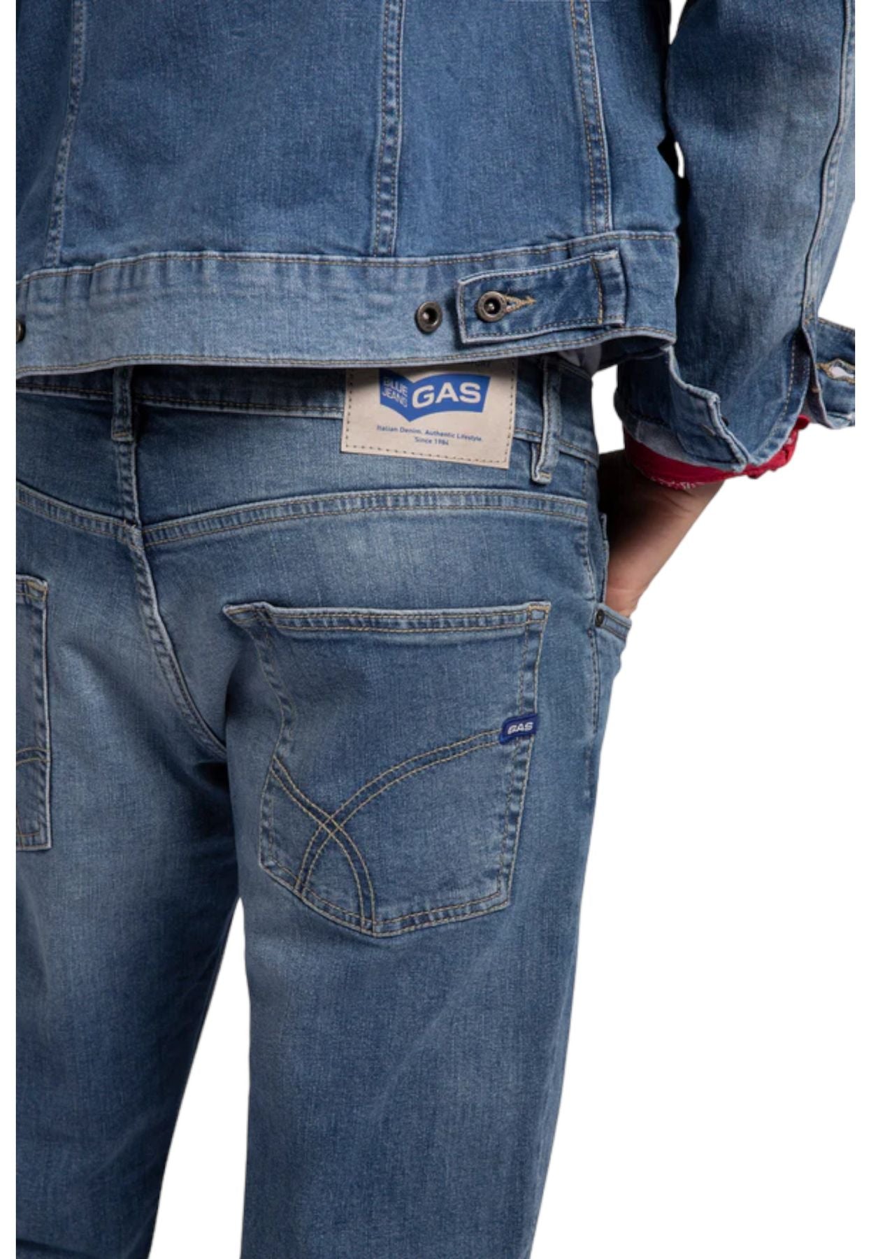 Jeans 5 Tasche Uomo Gas   351424030879