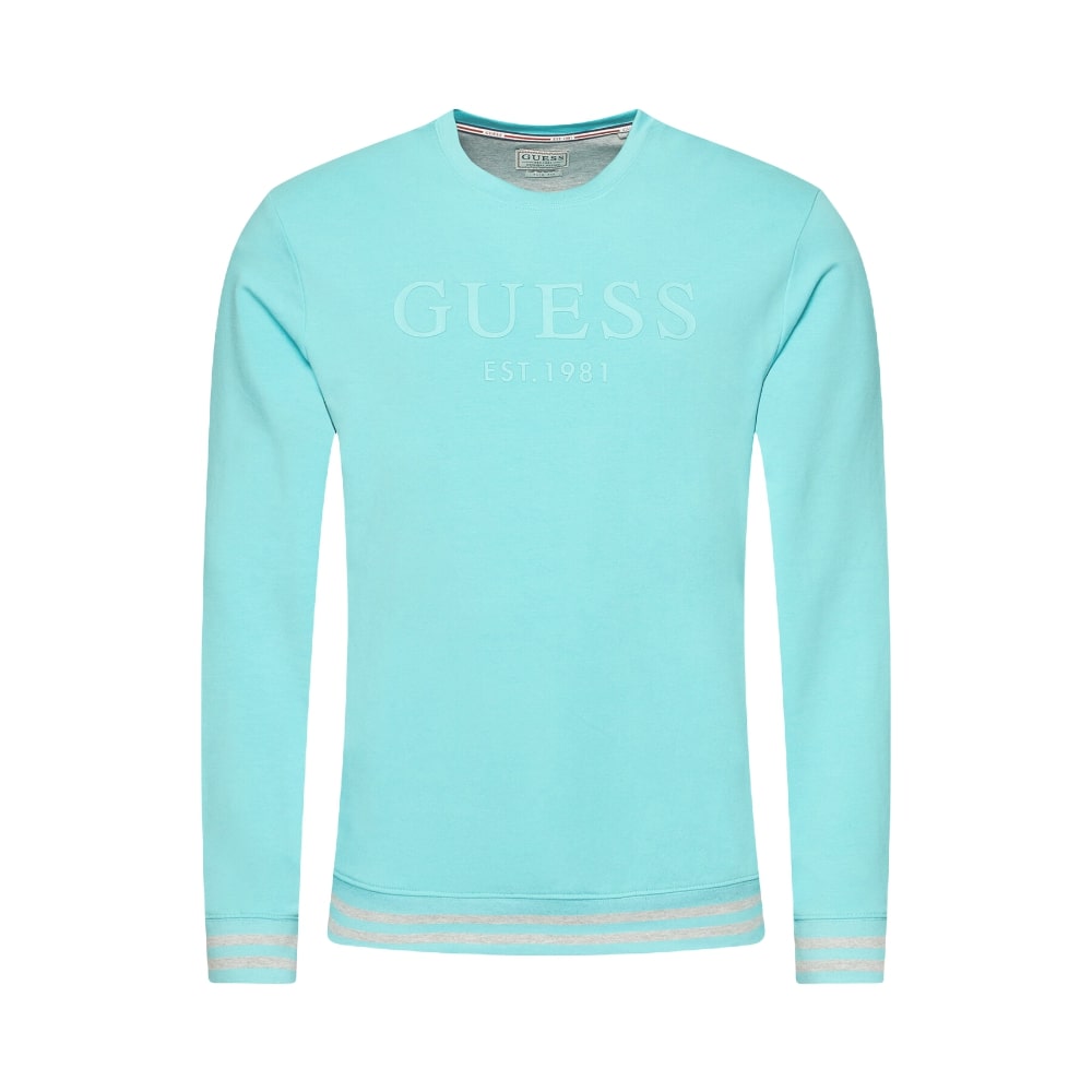 Felpa A Girocollo Uomo Guess M2RQ08K6ZS1