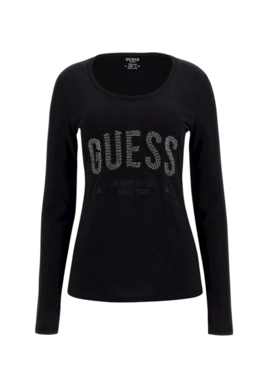 T-Shirt Manica lunga Donna Guess   W2BI40I3Z13