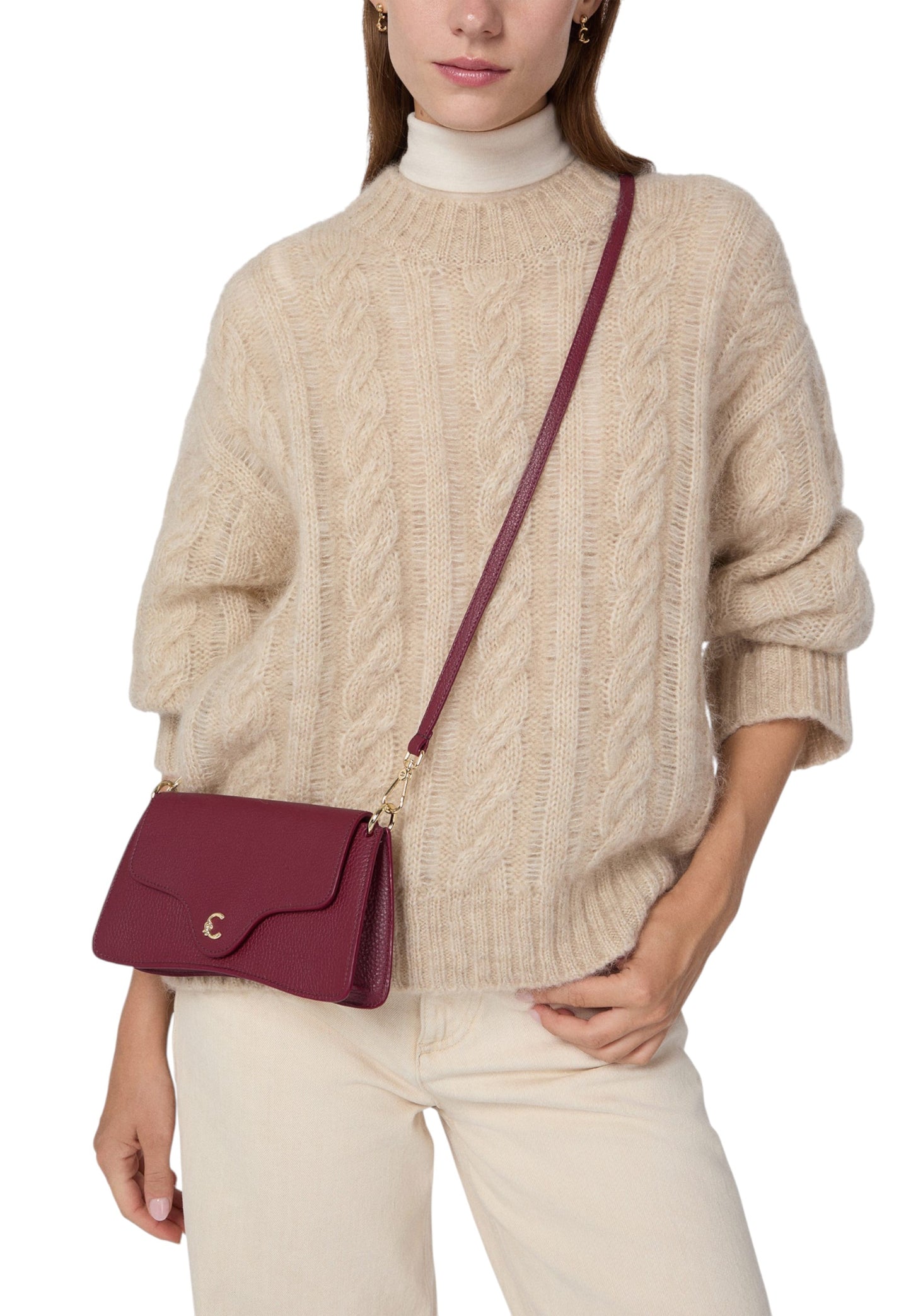 Borsa A Tracolla Donna Coccinelle Coccinelle C-Me E5SSL270101