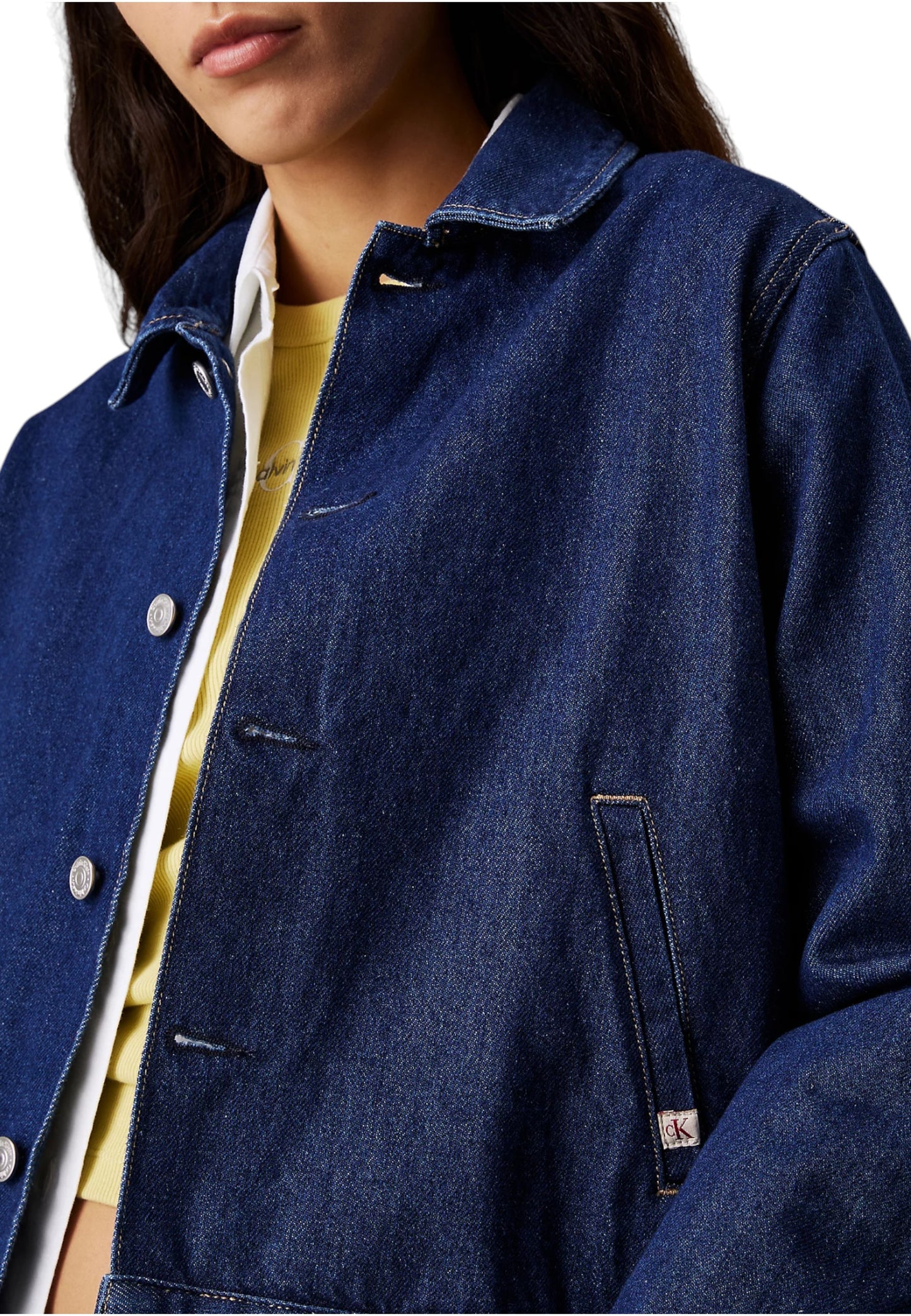 Giacca Jeans Donna Calvin klein Jeans Clean Short Denim