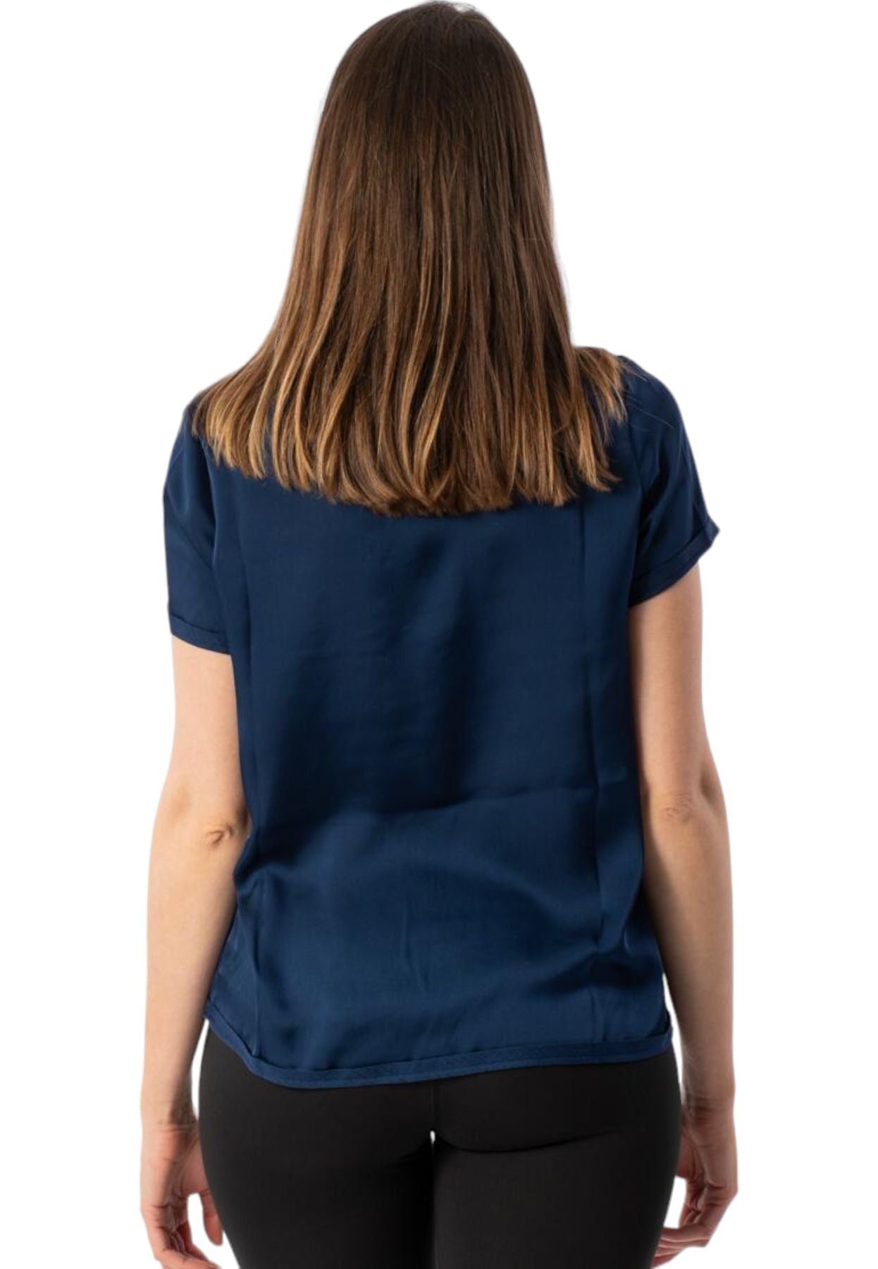 Blusa Manica Corta Donna Kocca Kusanga P24PBL1428ABUN0000