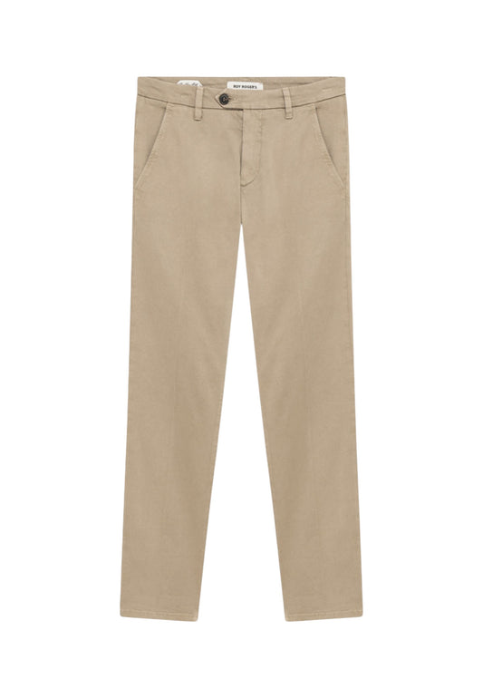 Pantaloni Slim Fit Uomo Roy Roger's In Gabardina New Rolf RRU013C870