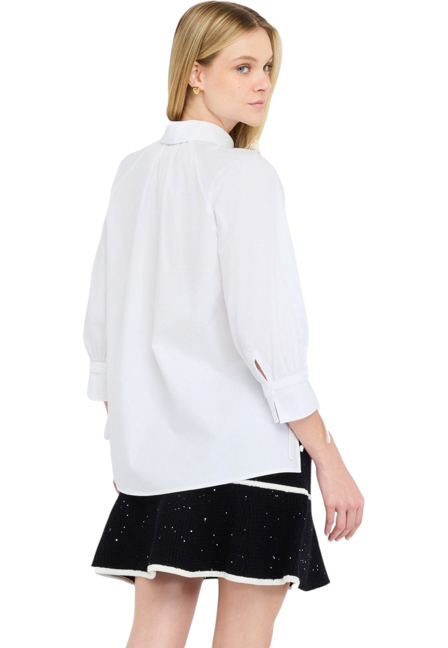 Camicia Manica lunga Donna Liu Jo Con Laccetti CF5243T3216