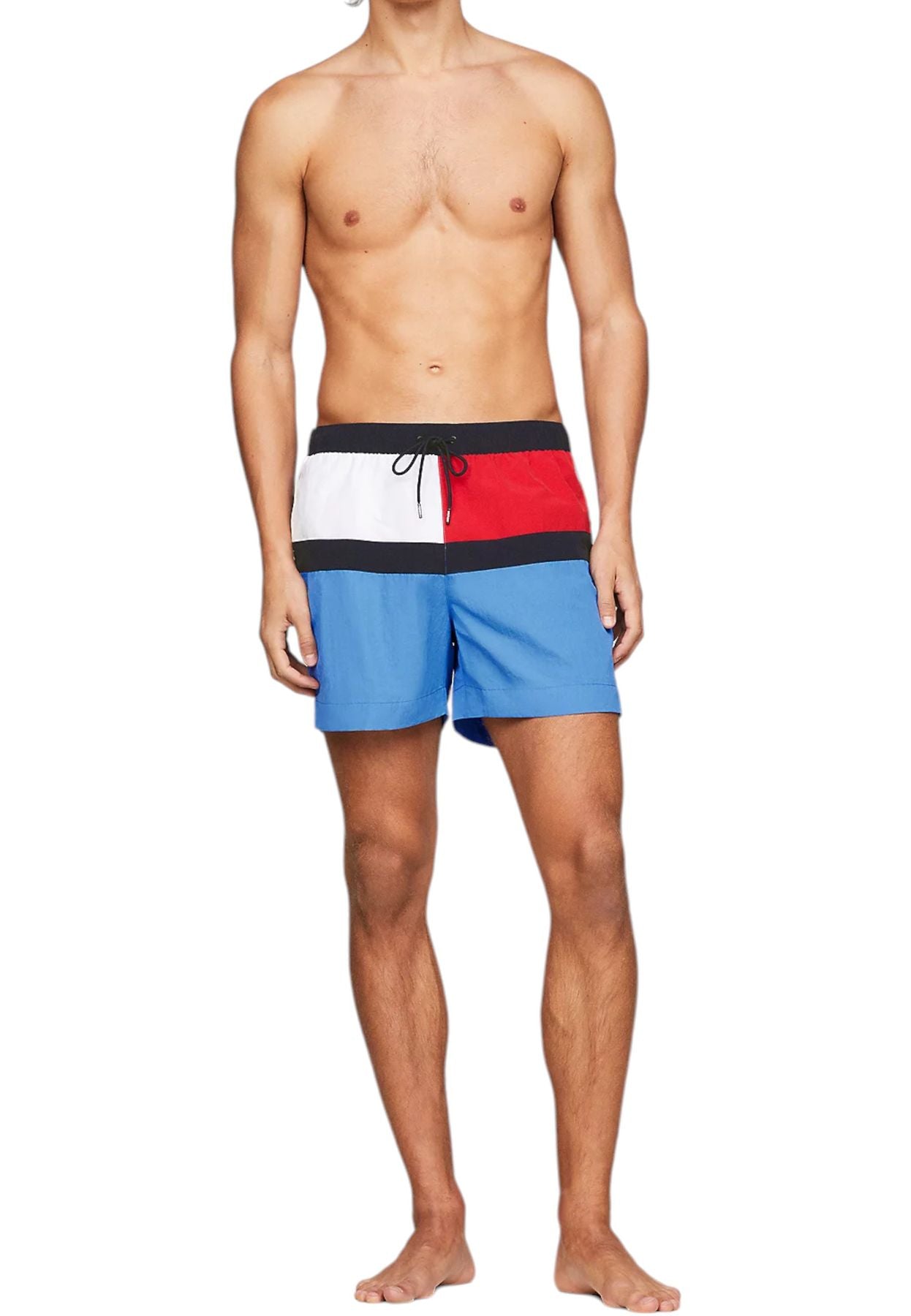 Costume da bagno Short Uomo Tommy Hilfiger Motivo Color Block UM0UM03259