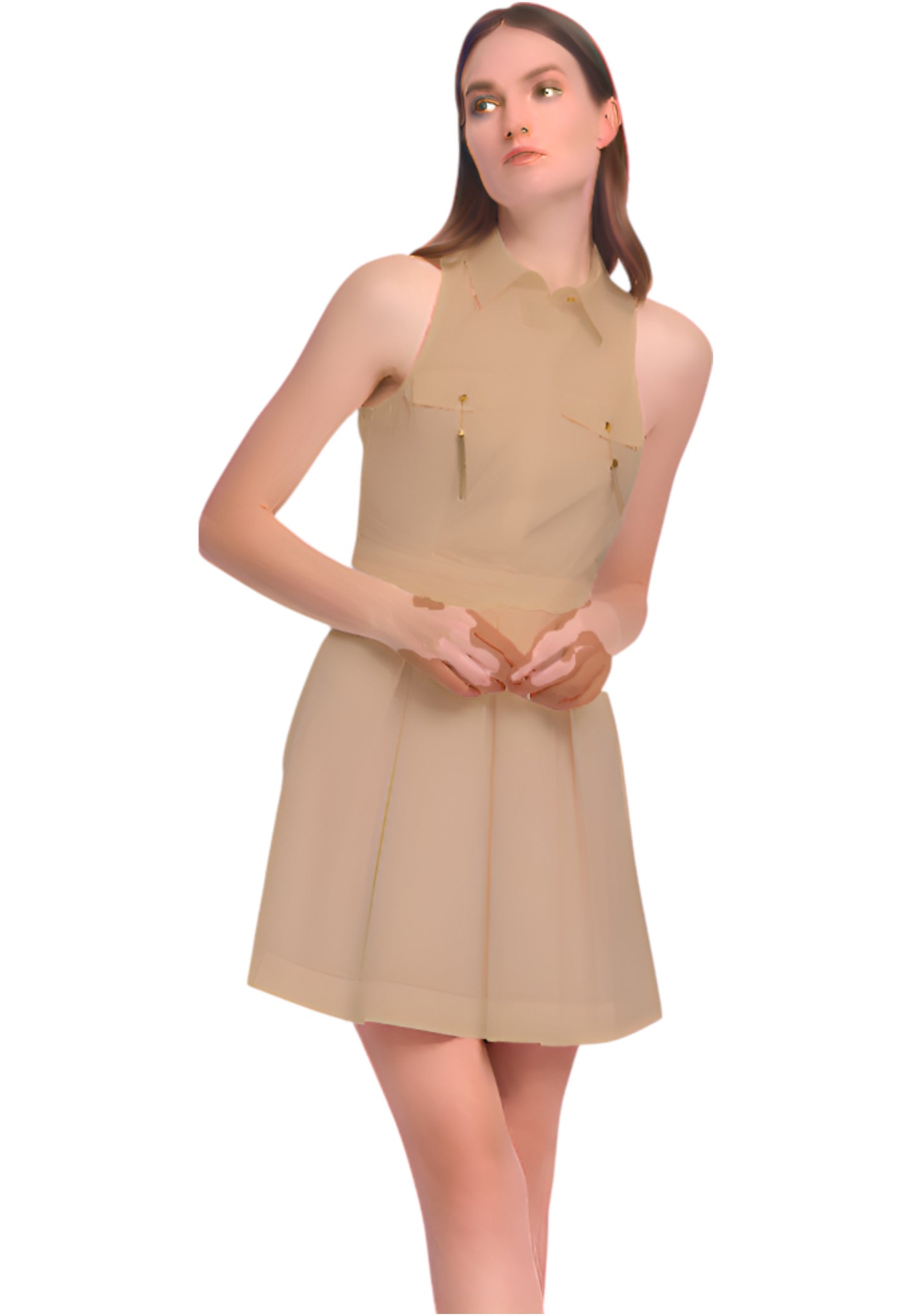 Vestito Corto Donna Gaudi