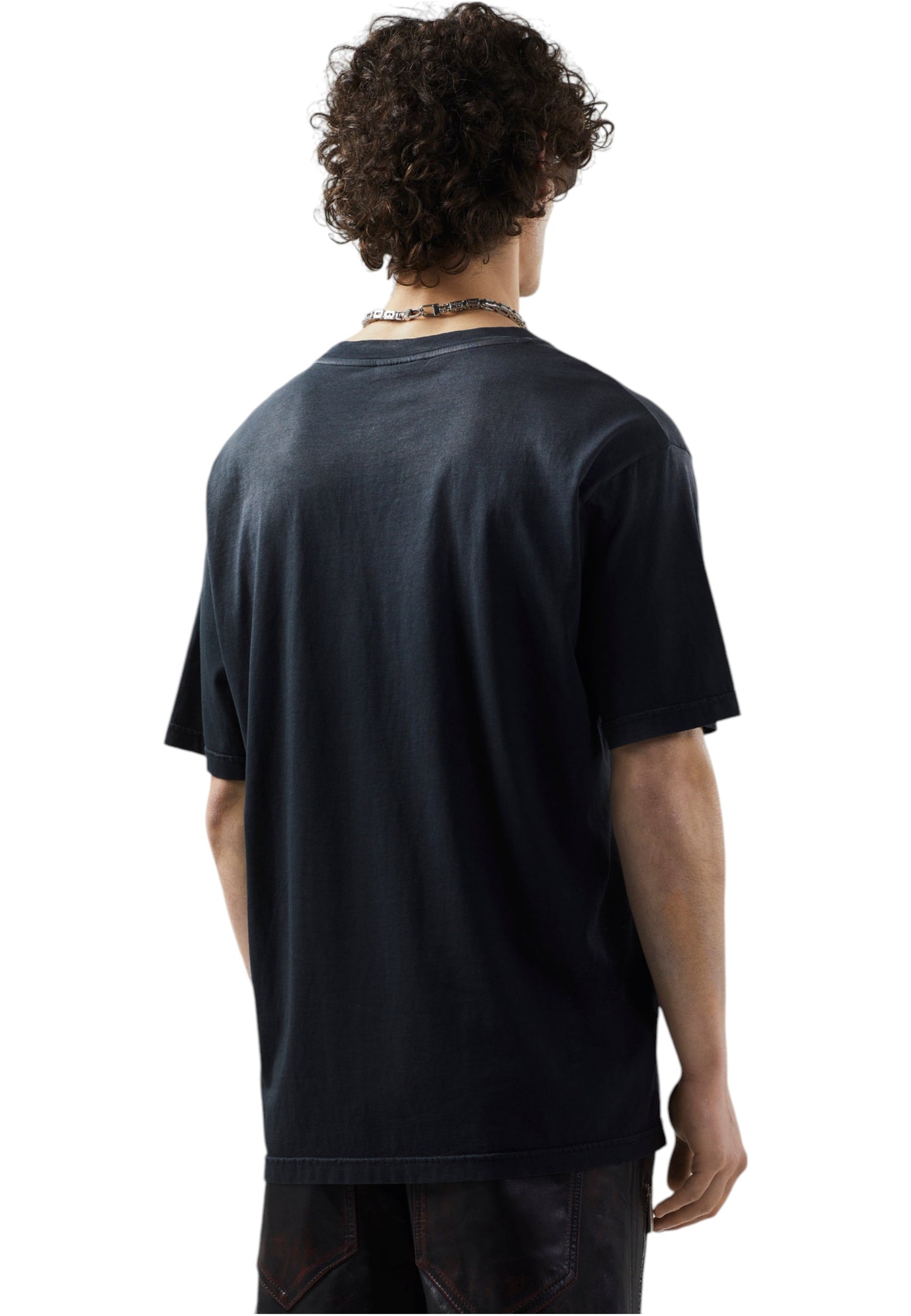 T-Shirt Manica Corta Uomo Gcds Oversize Butterfly