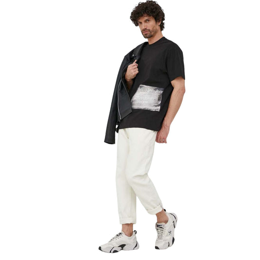 T-Shirt Manica Corta Uomo Calvin klein Jeans Motion Blur Photoprint J30J323223